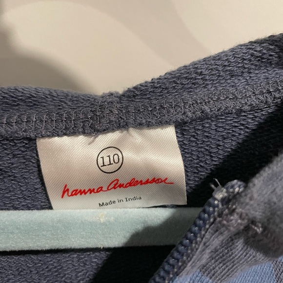 Hanna Andersson Zip Up Hoodie - Picture 3 of 4